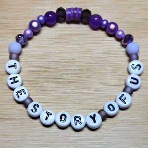 The Story Of Us- Taylor Swift Friendship Bracelet, Size 6.75"
